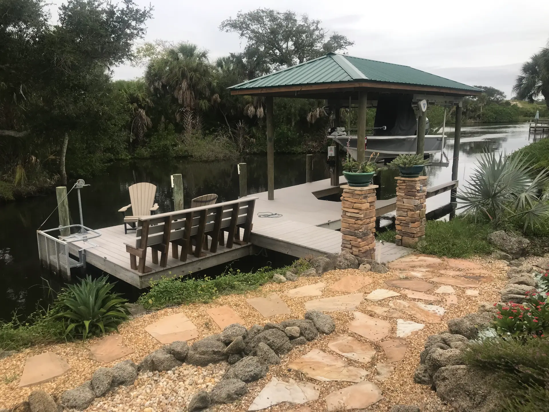 Boathouse construction